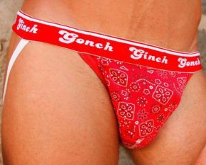 Мужские трусы джоксы GINCH GONCH Red Bandana Ginch Gonch